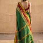 Aarini Green Narayanpeth Handloom Pure Cotton Saree